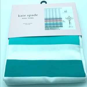 Kate Spade Candy Stripe Shower Curtain